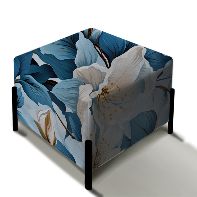 Motif floral bleu méditerranéen Dreams