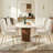 Velvet Upholstered Side Chair With Gold Legs -4594478-5490006