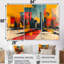 Tiphaine - ensemble d'impressions murales City Toronto-107192267-107192274