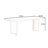 Vintage solid wood rectangular dining table-109603112