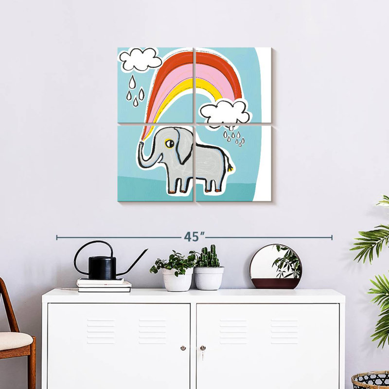 Ashelle Wild About You Elephant, H 26 po x l 26 po