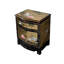 Hocca Gold Leaf Hand Painted Lamp Cabinet