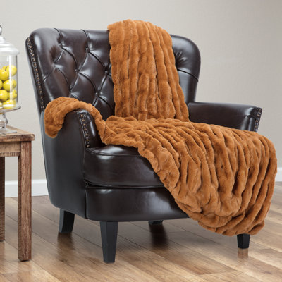 Faux Fur Throw