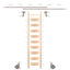 Échelle de roue amovible en bois 9,92 pi Red Oak-34637989-35267872-35267874
