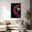 Pink Lotus Harvest Peaceful Serene Traditional Lily Lotus Flower Nature Wall Art Print 1 Piece Wrapped Canvas Wall Art-785012933