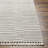 Moe Striped Cream Area Rug-1216082992