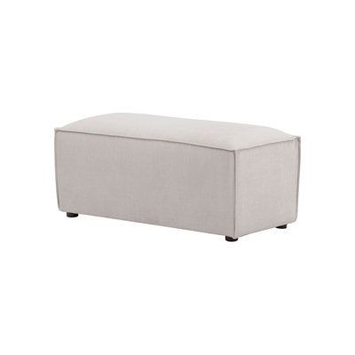 Bolten 18cm Wide No Pattern Pouffe Ottoman