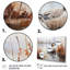 Décoration murale 5 pièces Misty Marsh Duck III - Canard-1935689075