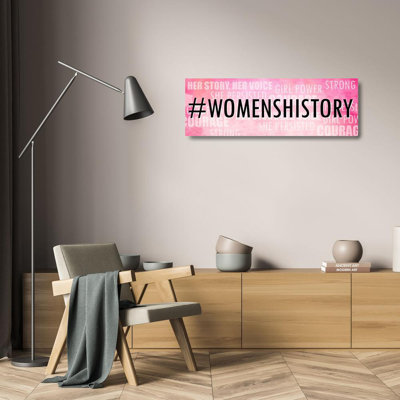 ArtDirect Allen, Kimberly Gallery Wrapped Canvas Art Titled: Womens History
