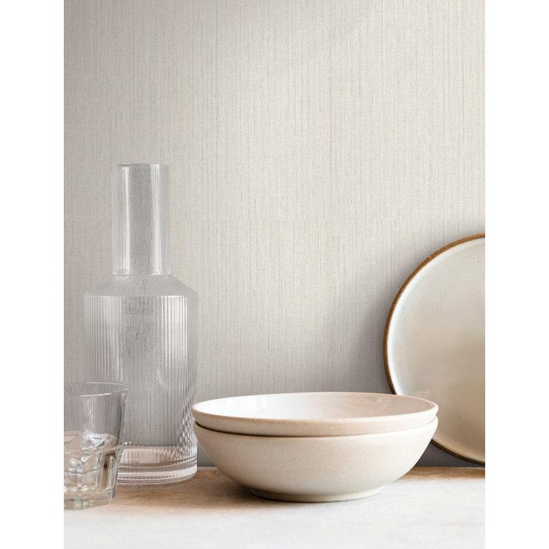Papier peint Shetland, Blanc