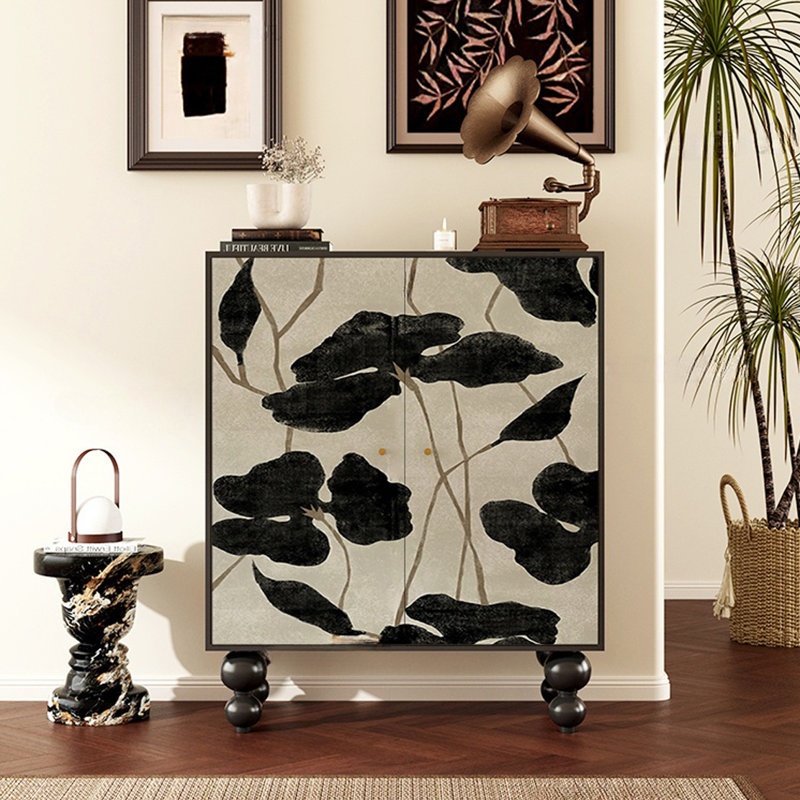 Armoire à chaussures de style français crème