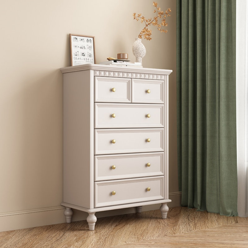 Commode d'appoint moderne en bois massif avec rangement en bois massif