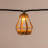 Decorative String Lights, UL Listed Rattan Lantern Style Patio L...