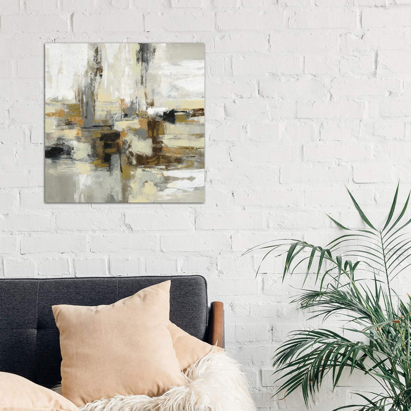 Lava And Steam by Silvia Vassileva - Wrapped Canvas Print, 66.04 cm H x 66.04 cm W x 3.175 cm D