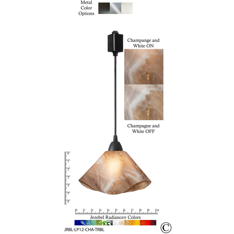 Luminaire suspendu Dale, Petit, Noir, Beige champagne, brun clair et blanc