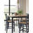 Malkin Counter Height Dining Table And 4 Barstools, Set Of 5-99374621
