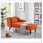 Revêtement en velours de chaise longue Modern-2068382711