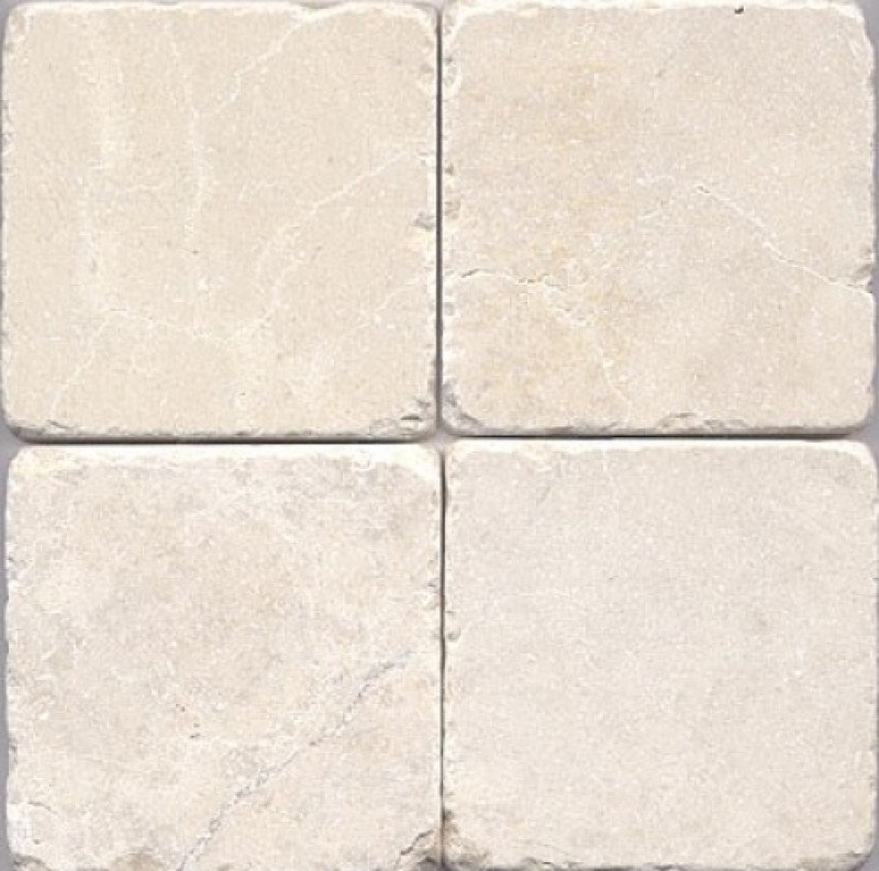 4 x 4 TUMBLED - Crème Nouvelle