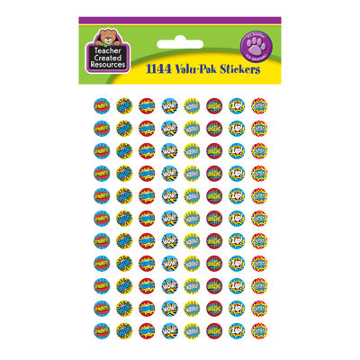 Superhero Stickers Valu-Pak