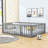 Hajer Wood Platform Bed with Fence and Door-171682153-171682157