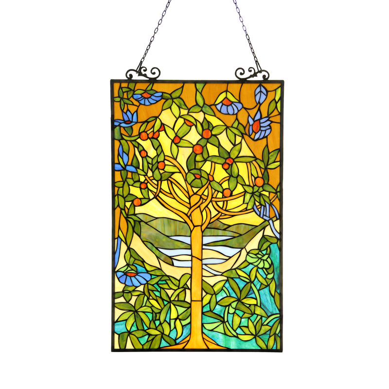 Plants & Flowers Window Panel