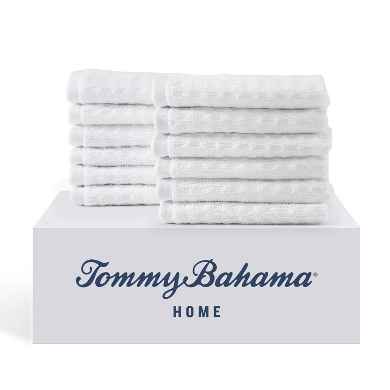Northern Pacific Washcloth Set, White