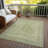 Machine Washable Indoor/Outdoor Xhevrie Aloe Rug-1016799822