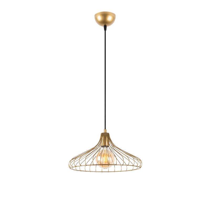 Luminaire suspendu conique 1 lumière