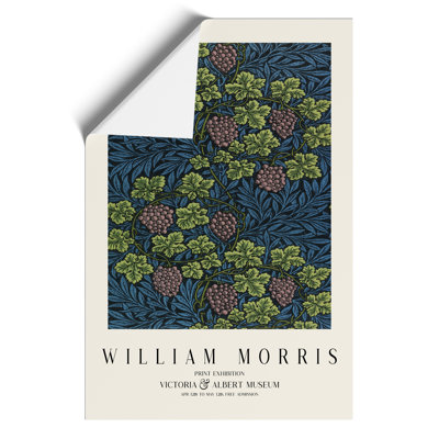 Vine Pattern Print by William Morris - Frameless Print