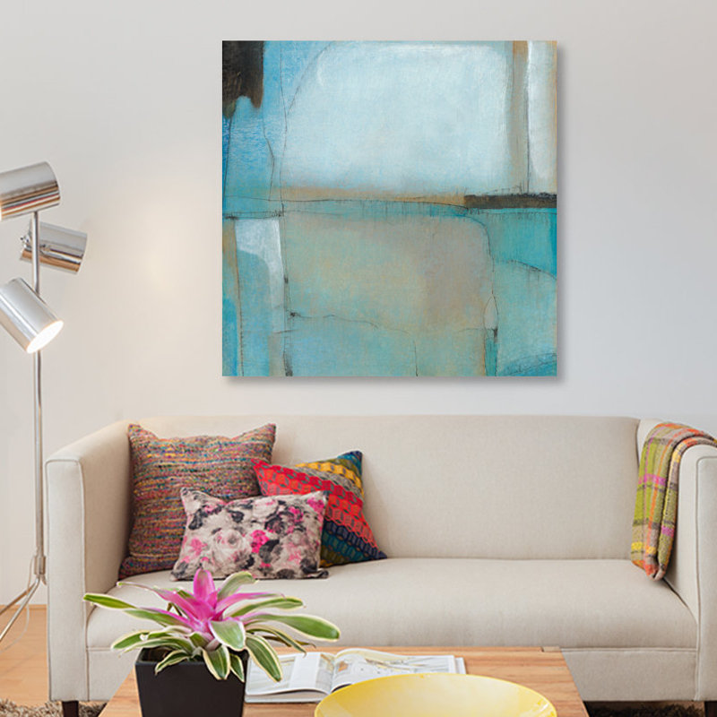 «Celestial I», reproduction sur toile, H 12 po x l 12 po x P 1,5 po, Pas de tapis, Toile tendue