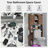 Eveleth 32.05" W Over-the-Toilet Storage Cabinet-1765205030