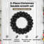 vidaXL Christmas Ball Wreathes 33 x 33 x 7 cm Polystyrene-141728118