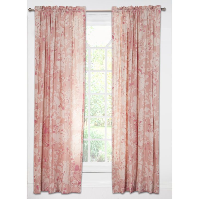 Semi Sheer Curtain Single Panel