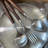 Stainless Steel Flatware Set With Walnut Wood-Inspired Handles - Knives, Forks, Spoons For Dining