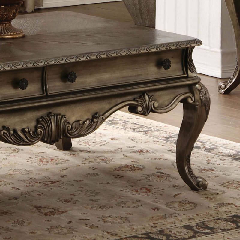 Oak Sofa Table with Bottom Shelf, 31" H x 57" L x 24" W, Vintage