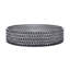 Lavabo vasque rond en verre noir 15,75 po Caché