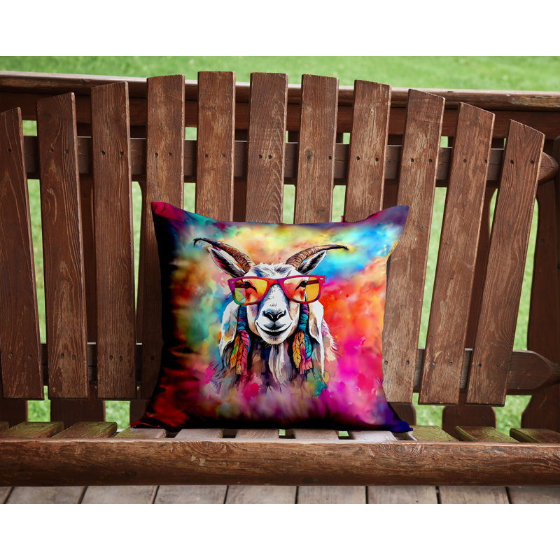 Coussin Hippie, H 14 po x l 14 po