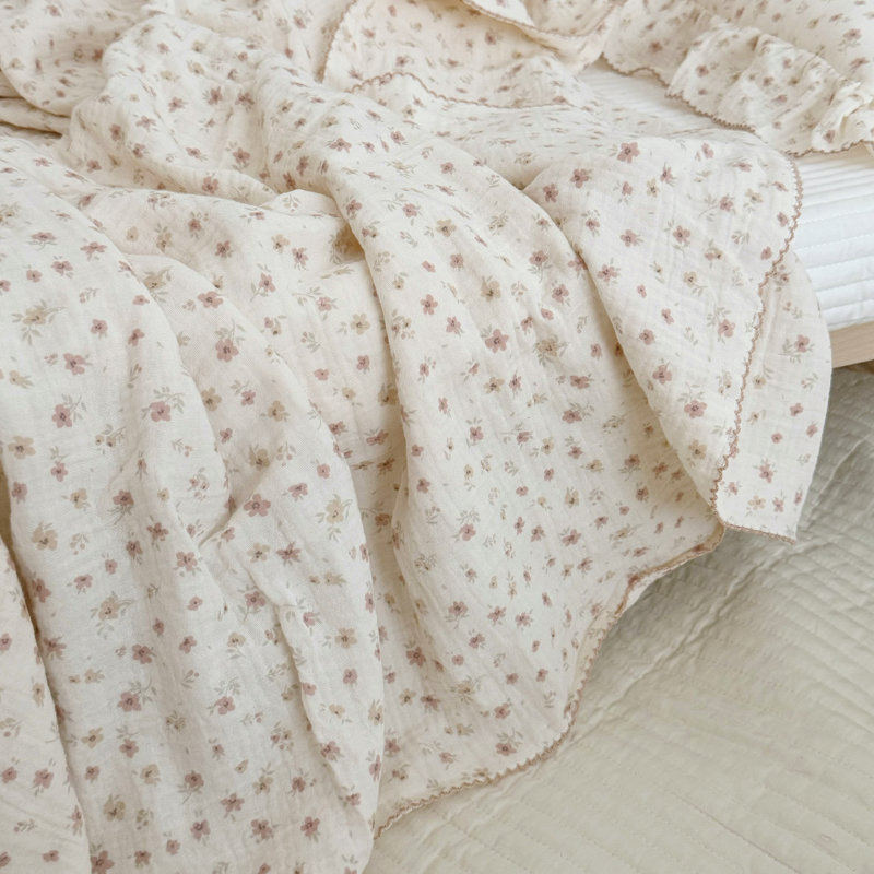 Couverture mignonne pour bébé en coton