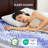 7-Zone King Memory Foam Mattress Topper, 2-4 Inch Cooling Gel Infused Foam Pad, Certipur-US Certified For Enhanced Comfort-814151615-814690577