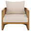 Chaise de patio en teck Skipper