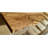 Live Edge Authentic English Chestnut Hardwood Floating Shelf-104816187