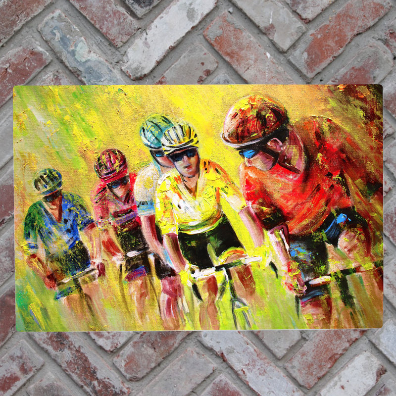 MIKI DE GOODABOOM Traditional People Wall Decor on Ceramic