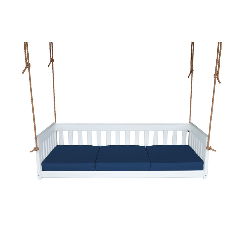 Siège de balançoire Dextra, Bleu marine, Blanc