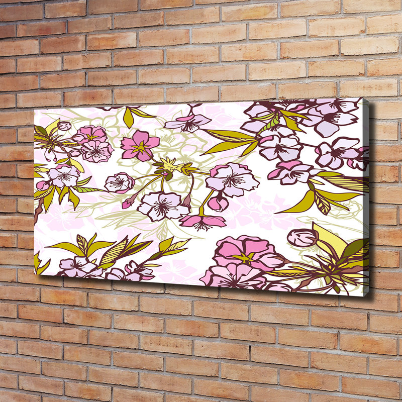 Cherry Blossoms - Wrapped Canvas Print