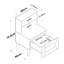 Hanalei 45 cm W Bedside Table