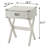 White 1-Drawer Storage End Table For Bedroom Or Living Room | Gift Idea-1145612740-1110456504