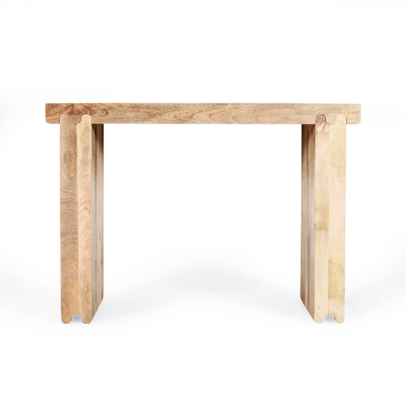 Console Table, Natural