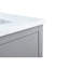 Meuble-lavabo simple 60 po avec plateau en marbre d'ingénierie 60 po-94811335-94811334