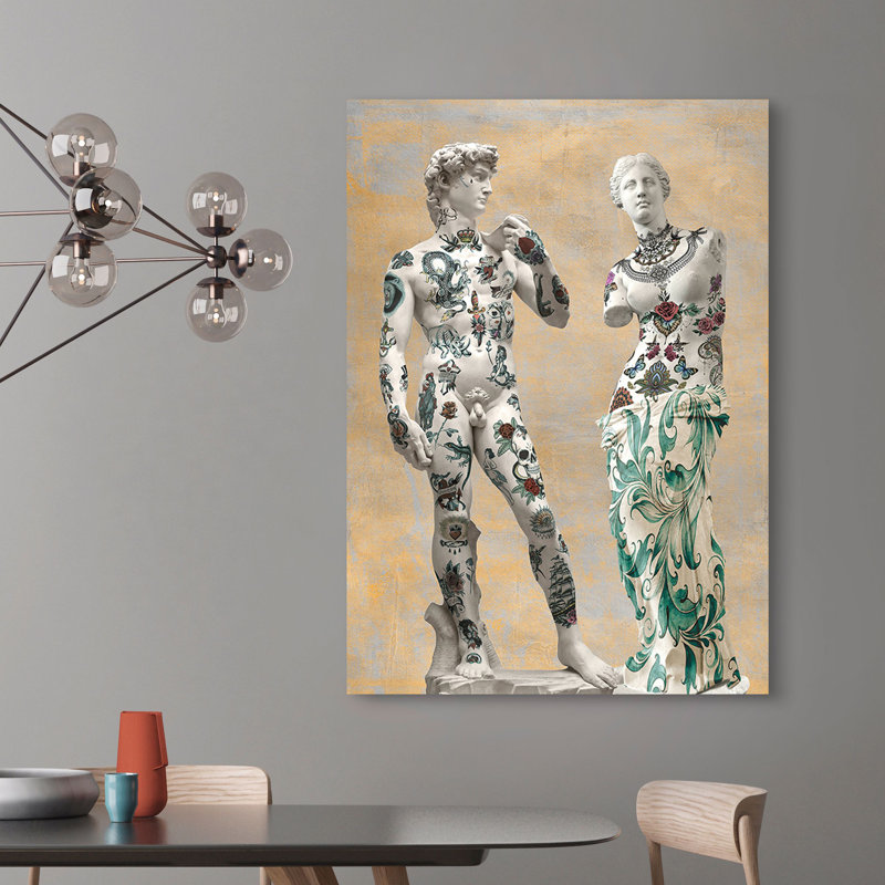 Stattoo III by Steven Hill - Wrapped Canvas Print, 80cm H x 60cm W x 4cm D