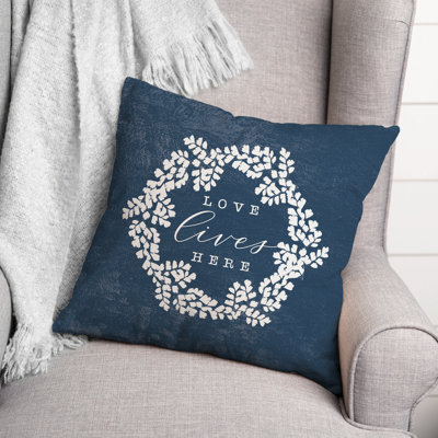 Floral Throw Pillow